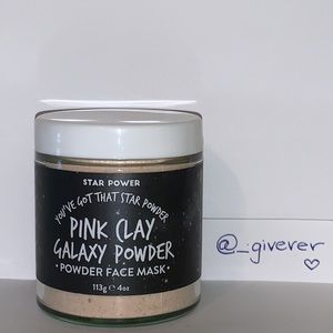 Star Power Pink Clay Galaxy Powder Face Mask